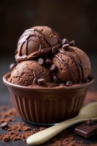 Rich Homemade Chocolate Ice Cream_ Irresistibly Creamy and Delicious